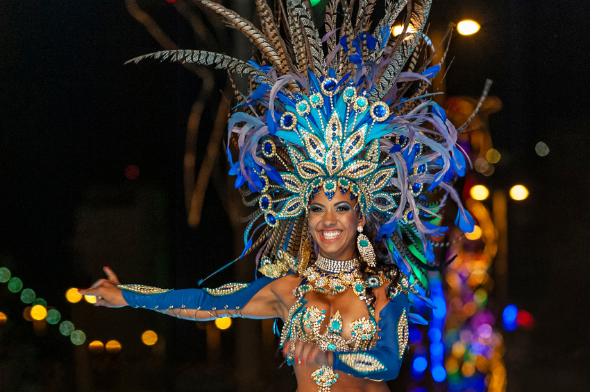 The beauty of the Brazilian carnaval